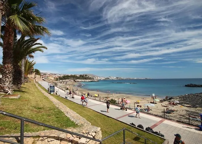 In Beachfront Complex In El Duque Area, Апартаменты *